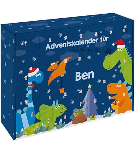 Striefchen® Einhorn Adventskalender Zum Selbstbefüllen – Personalisierbar Mit Namen
