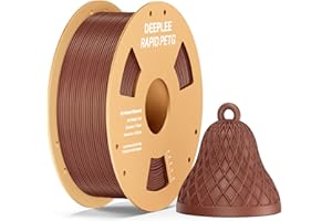 DEEPLEE Filamento de impresión RAPID PETG 1,75 mm marrón 1 kg