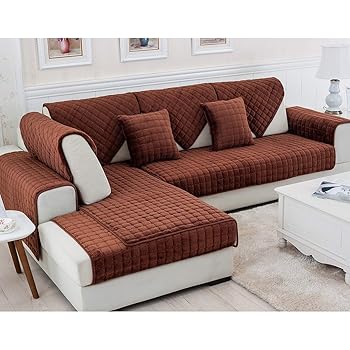 Getmorebeauty L Shape Sofa Covers Sectional Sofa Cover 2 Pcs