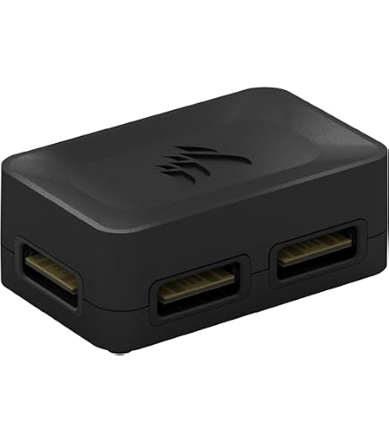 Corsair ICUE LINK Cavo Di Collegamento 600 Mm, Dritto, Diametro 5 Mm Per Ventole AIO E Dispositivi