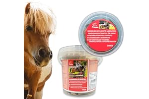 EMMA Golosinas para Caballos 3 variedades I Plátano Hierbas Zanahoria - golosinas Naturales para Caballos + vitaminas, minerales y oligoelementos I suplemento alimenticio I Mezcla de golosinas 250g 400g