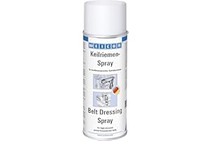 WEICON Spray pour Courroies de Transmission 400ml / Pour des courroies de transmission hautement sollicitées, Lot de 1