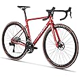SAVADECK Carbon Disc Brake Road Bike, Phantom9.0 Ultralight Full Carbon bicycle with Shimano Dura Ace R9270 Di2 24 Speed Groupset, 700C Carbon Wheels,Integrate Handlebar Internal Cable Route