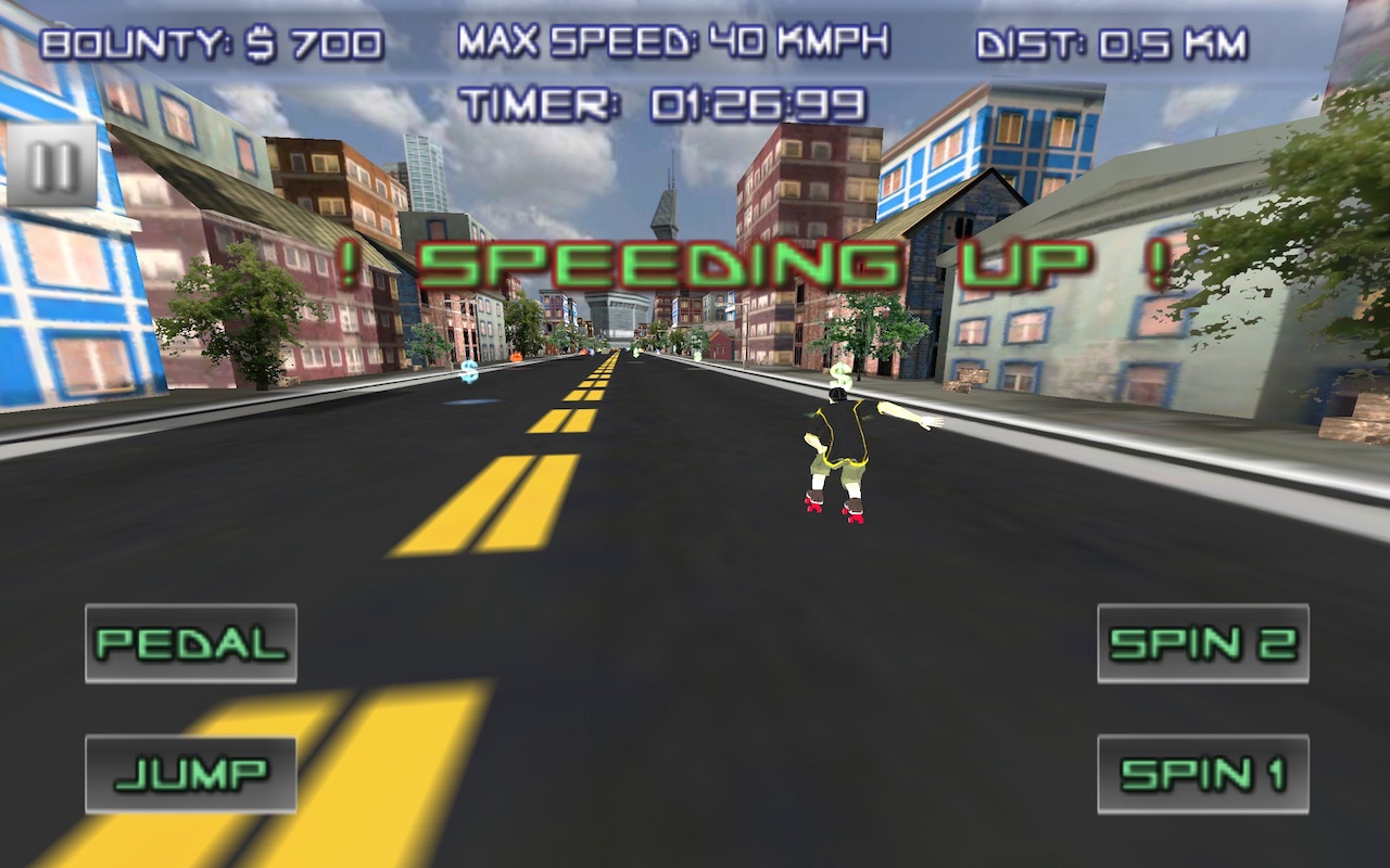 Extreme Roller Skating 3D Free Speed Skater Racing Game Amazon.co.uk