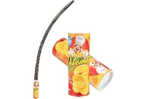 GEHANICO Labstandard Springened Schlangen Dosen SpielzeugScary Trick Jump Spring Snake Toy Geschenk für Weihnachtsfeier (2 STK)