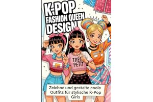 K-Pop Fashion Queen Design - Zeichne und gestalte coole Outfits für stylische K-Pop Girls: - Modedesign-Malbuch im Manga-Stil für kreative Kids & Teenager (K-Pop Creative World)
