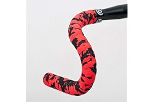 BIKE RIBBON Bikeribbon - Cinta de Manillar Cork Rojo Negro