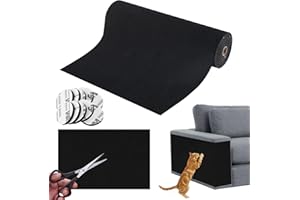 XM-MENGPANWEI Alfombra Rascador para Gatos, Protector Sofa Gatos Arañazo,Protector de Muebles Autoadhesivo 200X40cm,Cat Scratcher,Rascador Gato,Alfombra Arenero Gato,para Protección de Alfombras Sofá de Muebles