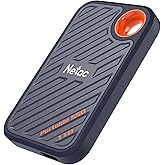 Netac ZX20 Extreme Disque SSD, Externe 1TB Portable NVMe SSD USB 3.2 Gen 2x2 Jusqu'à 2000MB/s en Lecture et 1700MB/s en écrit