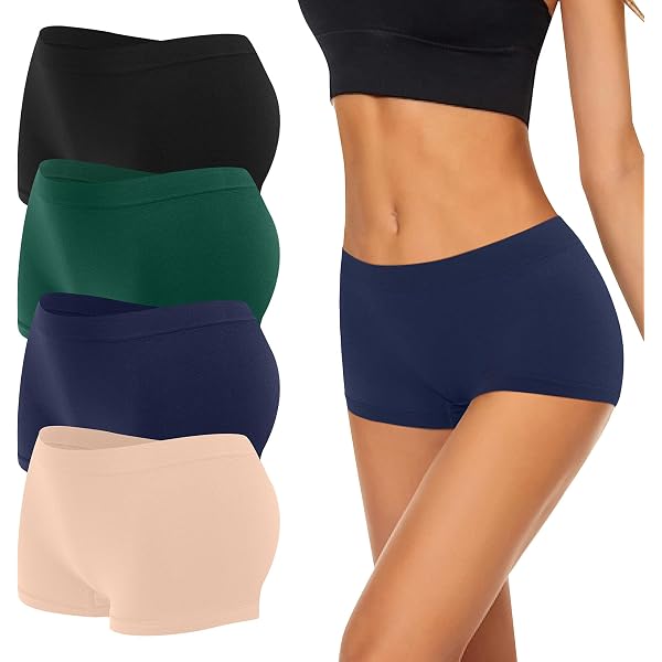 Culotte Femme - Coton - Taille Haute - Slip Sport - Grande Taille Noir - Prêt-à-Porter