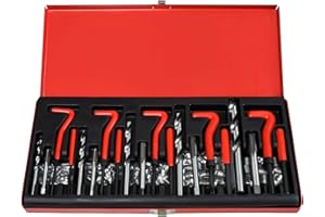 NAIZY Kit Riparazione Rubinetto - Filettatura M5 M6 M8 M10 M12 - Cappucci