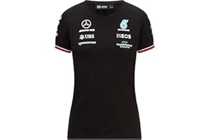 MERCEDES AMG PETRONAS Mercedes-AMG Petronas Camiseta para Mujer Motorsport Team F1 Driver