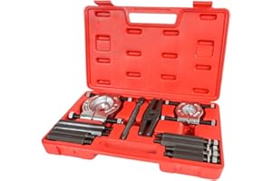 Satkit - Set di 17 estrattori per cuscinetti, con 2 ghigliottine