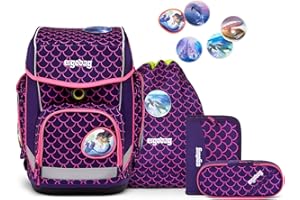 ‎ERGOBAG ergobag cubo Set ergonomischer Schulrucksack Klassisch 6-teilig 1. Klasse Grundschule