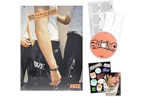 SMEnt. RIIZE - 1st Mini Album [RIIZING] (Photo Book Ver. - BOOM BOOM BASS Ver.) Cover + Photo Book + Folded Poster + Photoprint + Sticker R + Photocard + 3 Extra Photocards