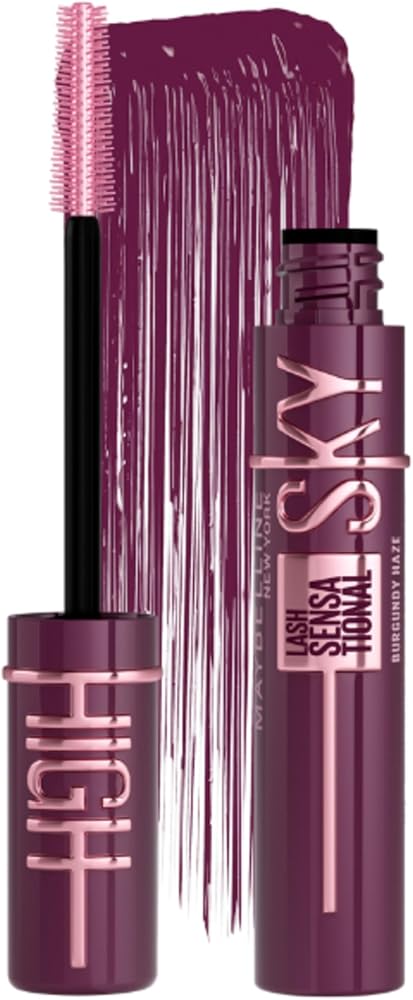 Maybelline New York Lash Sensational Sky High Maskara - Burgundy Haze