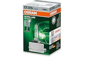‎OSRAM Osram XENARC ULTRA LIFE D3S HID Xenon-Brenner, Entladungslampe, 66340ULT, Faltschachtel (1 Stück)