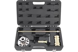 TECPO 3 in 1 Radlager Abzieher Satz Hydraulischer Ausdrücker Set Antriebswellen Radnaben abziehen KFZ Demontage Montage Werkzeug Hydraulikspindel Ausdrückspindel