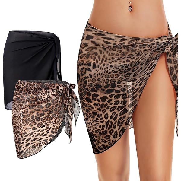 SSKHE Ensemble De Bikini 2 Pièces Tablier De Plage Pour