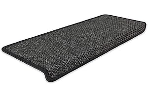 ‎KETTELSERVICE-METZKER Kettelservice-Metzker Stufenmatten Treppenmatten Göteborg Rechteckig Anthrazit 14 Stück im Set