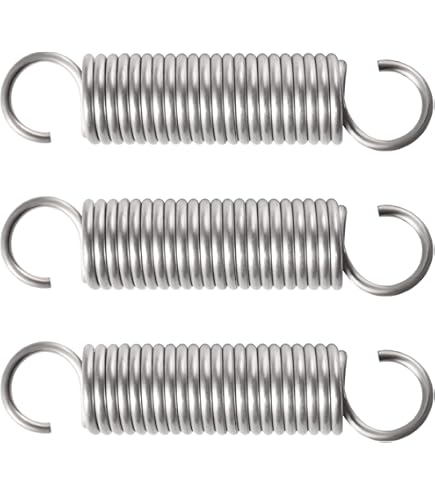 10 Pcs Small Extension Springs, Tension Springs, Extended Compressed Spring, Dual Hook Heavy - View #7