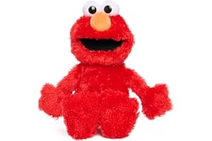 Just Play Muñeco de Peluche Sesame Street Tickle Me Elmo, de 34,3 cm, Risas, Movimientos y carcajadas, de Color Rojo, Juguetes para niños a Partir de 18 Meses