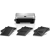 Braun Snack Maker 5 SM5038 Sandwich, Waffle and Toaster Silver