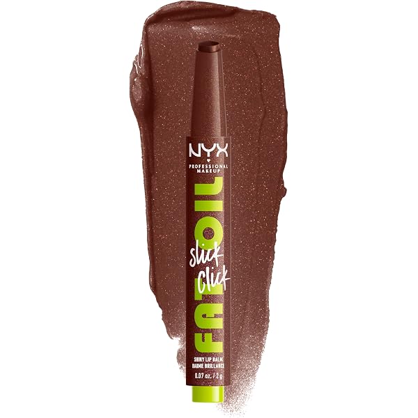 NYX Professional Makeup Fat Oil Slick Click – Pflegender Lippenstift Mit Avocado- & Beerenölen