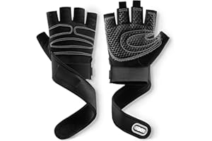 HTRTRR 1 paire de gants de fitness antidérapants pour homme/femme pour haltérophilie, fitness, cyclisme, aviron et autres sports