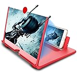 3D HD Amplificatore Schermo,La lente di ingrandimento iphone,12" Lente di ingrandimento, Ingrandimento con Supporto Pieghevol