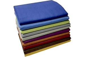 SpazioTessile Telo Arredo Copritutto Copridivano Copriletto Cotone 10 Misure Maxi e Metratura (Arancio, 400x300 Maxi)