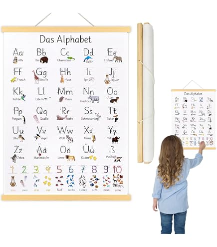 MeinBaby123® Poster DIN A2 con numeri da 1 a 100 pezzi, numeri da 1 a 100 poster, poster educativo per bambini, poster educativo matematica scuola elementare, decorazione per aule,(Dino A2