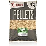 BBQ-Toro Apple Pellets aus 100% Apfelbaumholz (10 kg) | Apfelpellets für Grill, Smoker, Pellet-Pizzaofen und Heizungsanlagen 