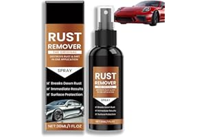 QINZIEN Rust Remover Spray,Rust Remover for Metal,Iron Remover,Car Rust Remover,Rust Cleaner,Rust Treatment,Rust Removal,Powerful Rust Remover,Multi-Purpose Rust Remover Rust Inhibitor,Rust Converter Spray