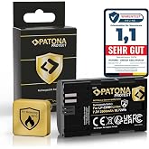PATONA Protect V1 LP-E6NH pil 2250 mAh 16.2 Wh 7.2V kaliteli pil, NTC sens&ouml;rl&uuml; ve V1 muhafazalı, akıllı sistem, en yeni nesil