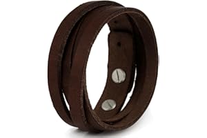 Simaru Hochwertiges Lederarmband aus Premium Leder Made in Germany, alle Größen verfügbar