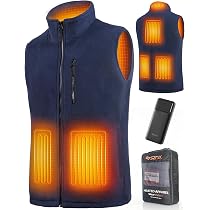 Gilet Chauffant électrique Sans Manches Pour Homme - 13 Zones, 3 Niveaux De Température, Batterie 15000mAh Incluse - Idéal Hiver Et Activités Extérieures - 9