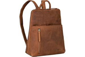 STILORD 'Holly' Plecak damski Ma³y plecak skórzany Plecak rêczny Plecak skórzany na iPad Torebka rêczna City Going Out Daypack Leather