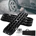 Planches De Traction Tout-terrain - Paire De Tapis De Récupération Pour 4x4 Boue, Sable