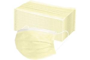 MaNMaNing Protección 50 unidades con Elástico para Los Oídos 2020072-MANING-AR50 Amarillo