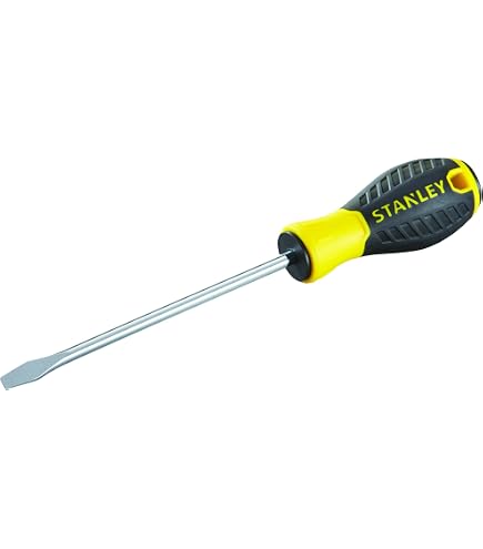 Tournevis Plat BRILLIANT TOOLS 5,0 Mm | Avec Embout à Frapper | Acier Chrome Vanadium | Qualité Allemande