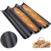 Teglia Per Baguette Zenker - 3 Pezzi Antiaderente Per Croccantezza Perfetta - 38,5x25x3cm - Foto 5