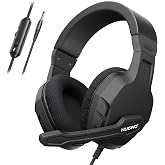 NUBWO U3 3.5mm Gaming Headset for PC, PS4, Laptop