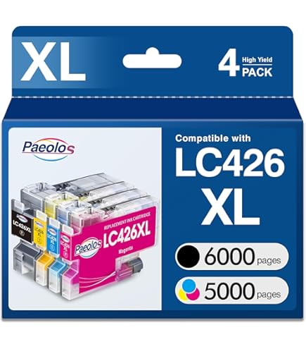 Cartucho de tinta | Brother LC426XL XL, 6000 páginas, ISO/IEC 24711, Cian Cartucho de tinta | Brother LC426XL XL, 6000 páginas, ISO/IEC 24711, Cian