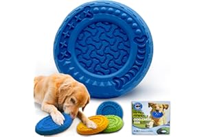 TFSZE Zabawka dla psa, niezniszczalna zabawka do żucia dla dużych i średnich psów, dla agresywnych żucia, niezniszczalna, wytrzymała, trwała, interaktywna zabawka dla psa (niebieska)