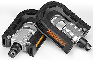 Drado 2PCS Bicycle Cycling Bike Pedals Mountain Road Bike Flat Pedals Non-Slip Foldable Accessories