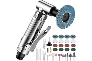 EYPINS Smerigliatrice Pneumatica Dritta Professionale 20000rpm Con Accessorio Smerigliatrice ad Aria Compressa per La Lucidatura e La Correzione di Ferramenta, Mobili, Automobili