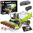 Mould King 17014 Technology Harvester Building Blocks, 1265 Pieces Remote Controlled High-Tech Harvester, Clamping Blocks Construction Kits Toy Gifts for 14+ Years