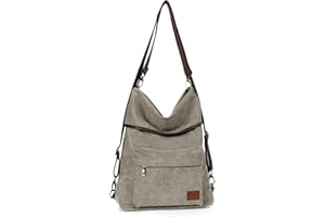 TAN.TOMI Rucksack Tasche 2 in 1 Damen, Schultertasche Damen Hohe Kapazitat, Handtasche Damen Groß 3 Taschen Multifunktion, Damen-rucksackhandtaschen für Arbeit, Büro, Einkaufen