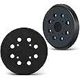 Sander Replacement Parts, Round Hook and Loop Backing Pad, 5” Sanding Pads Compatible with Ryobi RS290 RS280 P411 Ridgid R2600 R2601 Milwaukee 6021-21 6034-21 Craftsman 315 Model Orbit Sander, 2 Pack
